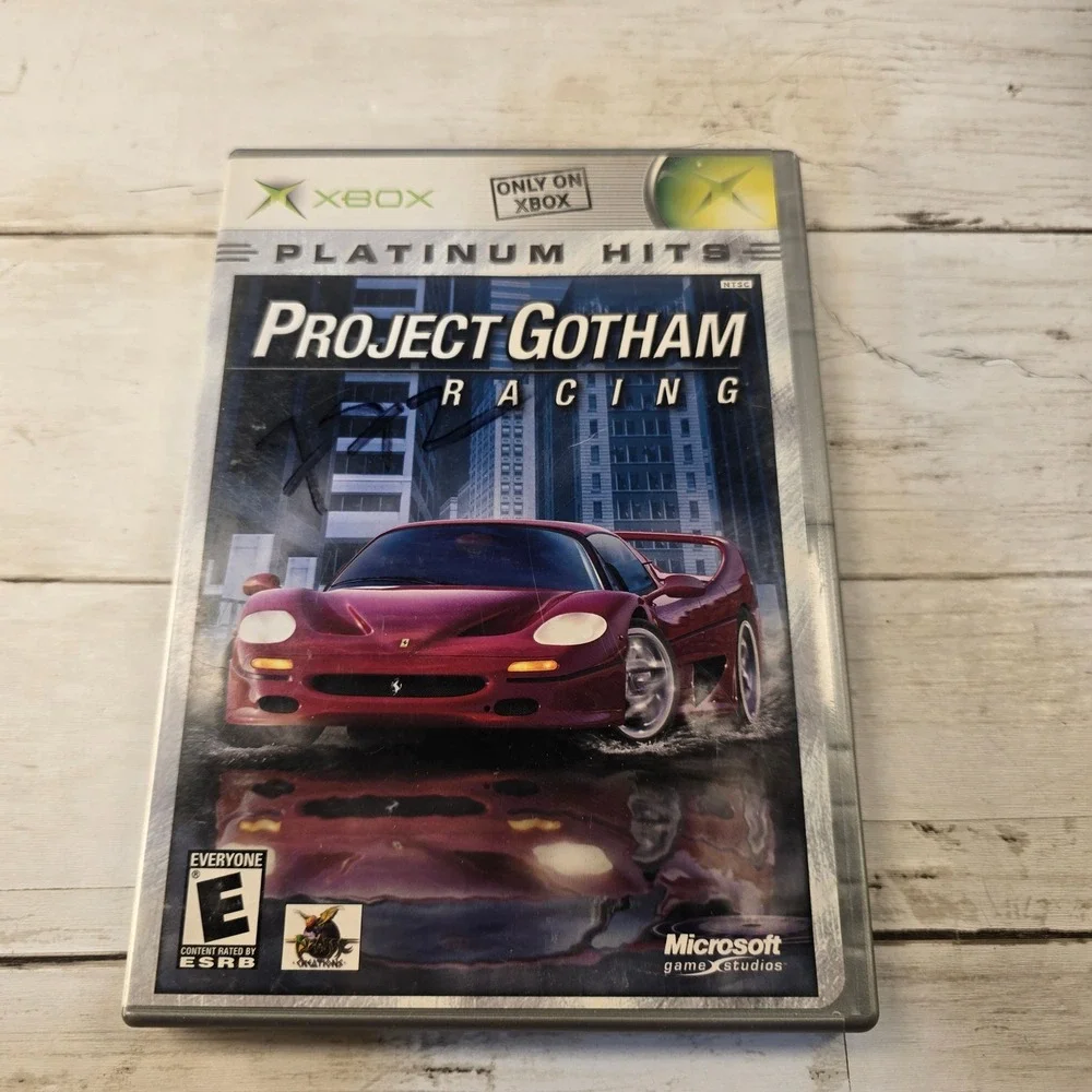 Project Gotham Racing Microsoft Xbox Platinum Hits Original Racing Game Complete